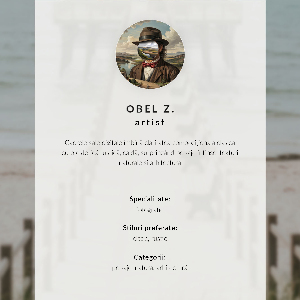 Fali poszter Západní jezero