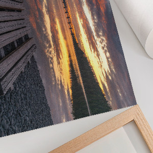 Fali poszter Západní jezero