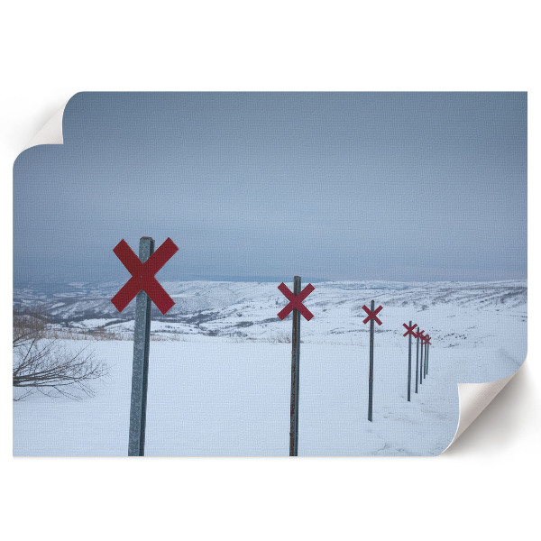 Plakát Zimní krajina