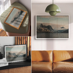 Poszter nyomtatás Horské panorama