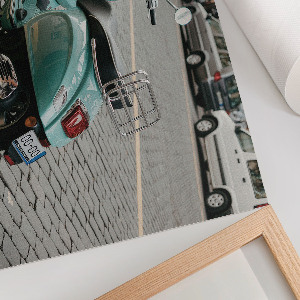 Fali poszter Tyrkysový skútr