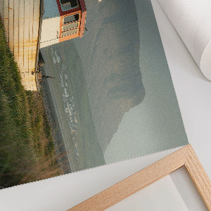 Poszter nyomtatás Loď na břehu