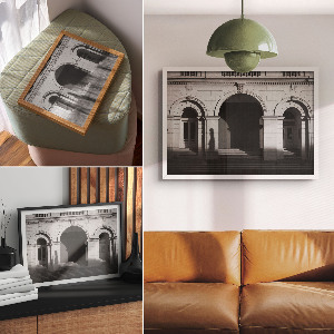 Fali poszter Stíny a oblouky