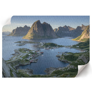 Fali poszter Horská krajina