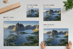 Fali poszter Horská krajina