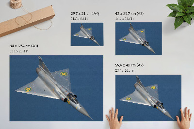 Poszternyomtatás: Vojenské letadlo