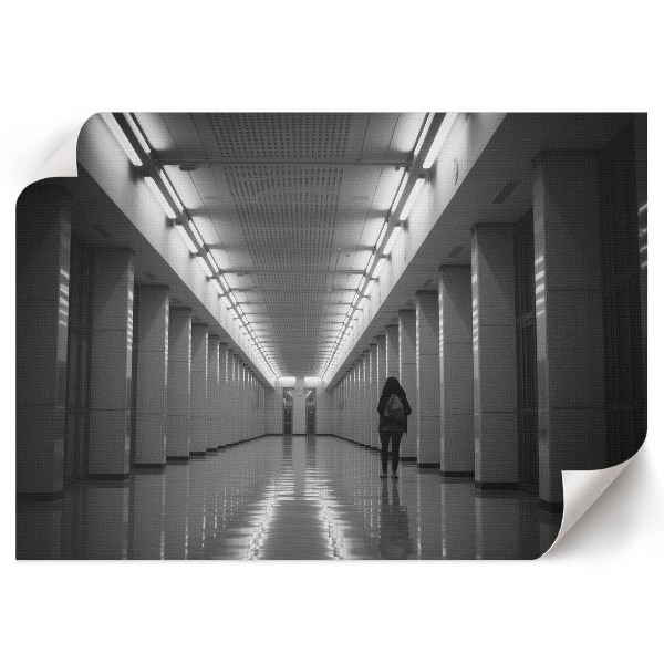 Poszter nyomtatás Minimalistická chodba