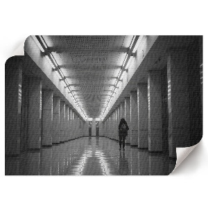 Poszter nyomtatás Minimalistická chodba