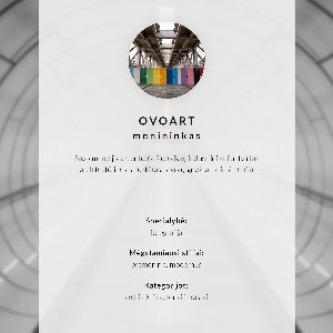 Poszter nyomtatás Minimalistická chodba