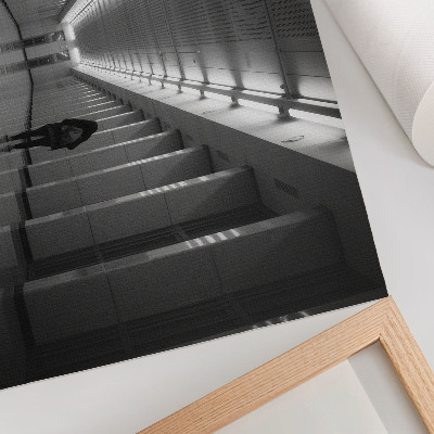 Poszter nyomtatás: Minimalistická chodba