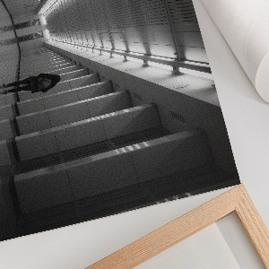 Poszter nyomtatás Minimalistická chodba