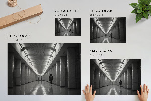 Poszter nyomtatás Minimalistická chodba