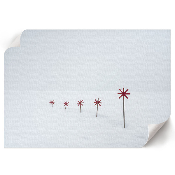 Fali poszter Zimní minimalismus