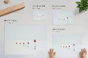 Fali poszter Zimní minimalismus