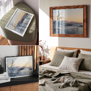 Poszter nyomtatás Horský západ