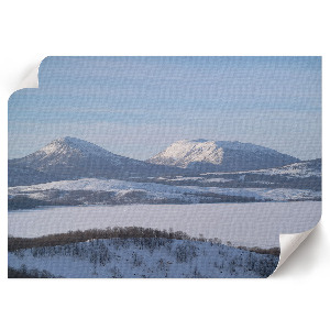 Fali poszter Zimní hory