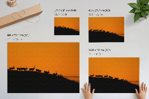 Poszter Jelen na kopci