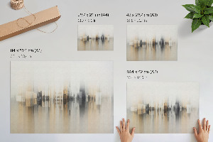 Poszter nyomtatás Malovaná abstrakce