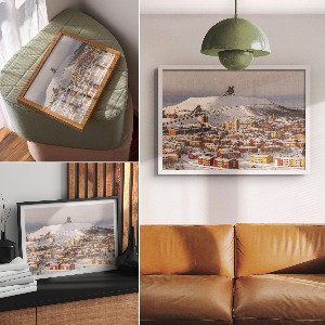 Poszter nyomtatás Zimní krajina