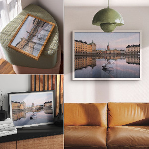 Plakát Žárovka a město