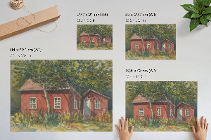 Poszter Venkovská chata