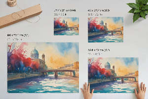 Poszter nyomtatás Městská krajina