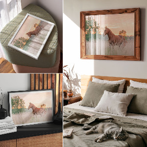 Fali poszter Ranní klid