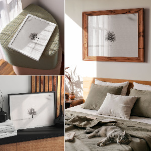 Plakát Zimní krajina