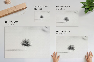 Plakát Zimní krajina