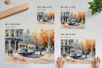 Poszter Městská tramvaj