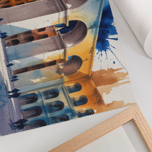 Plakát Městská krajina