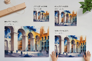 Plakát Městská krajina