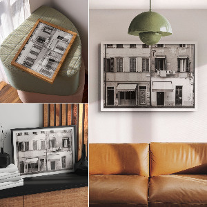 Poszter nyomtatás Městská architektura