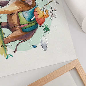 Fali poszter Jízda na mamutu