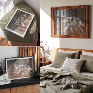 Poszter nyomtatás Vlčí povaha