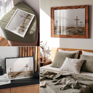 Poszter Mlžná krajina