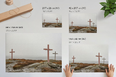 Poszter: Mlžná krajina