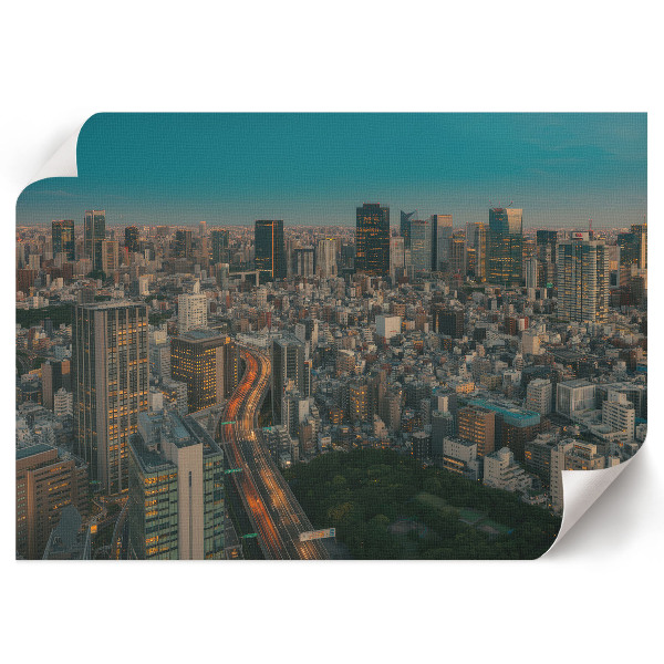 Fali poszter Panorama města