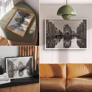 Poszter nyomtatás Městský kanál