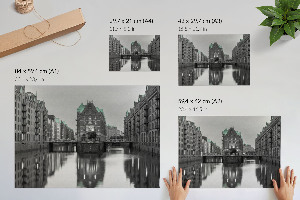 Poszter nyomtatás Městský kanál