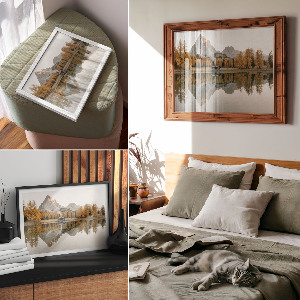 Poszter Podzimní krajina