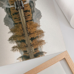 Poszter Podzimní krajina