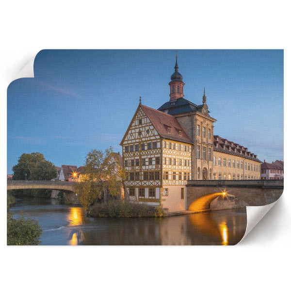 Fali poszter Město v noci