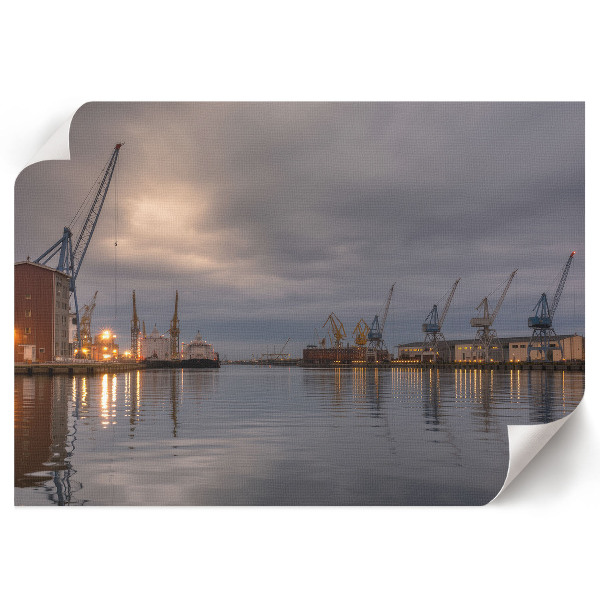 Plakát Průmyslová krajina