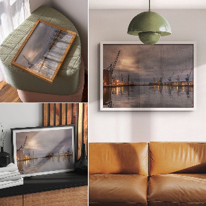 Plakát Průmyslová krajina