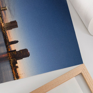 Poszter nyomtatás Městský soumrak