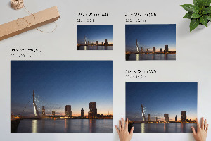 Poszter nyomtatás Městský soumrak