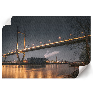Fali poszter Noční most
