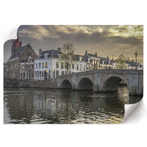 Fali poszter Atmosférické město