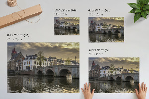 Fali poszter Atmosférické město